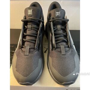 NWOB Puma Provoke XT FM Mono 193787 02 Black/Metallic Silver Shoes Women’s SZ9.5